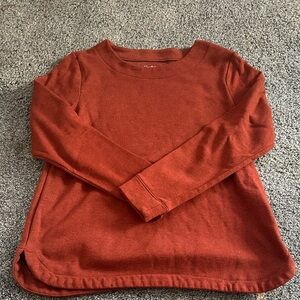 Croft & Barrow Women's Rust Crew Neck Sweater
